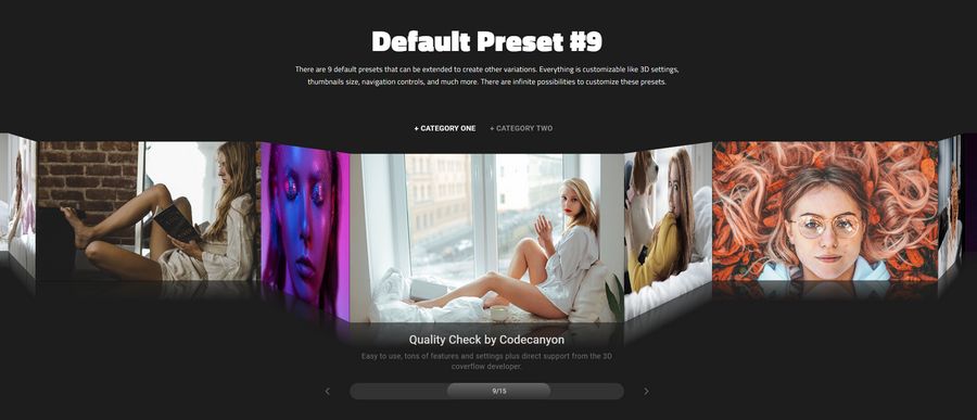 3D Coverflow汉化版(v2.1.1)3D幻灯片轮播展示WordPress插件 - 图片3