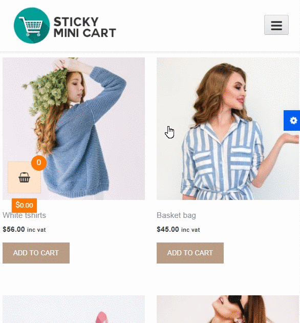 悬浮式迷你购物车插件WooCommerce Sticky Mini Cart 1.1.1 免激活版 - 图片3