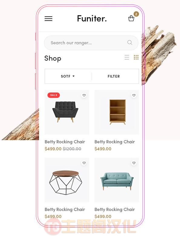 WordPress主题Funiter v1.3.2:优雅家具店购物商城WooCommerce主题 - 图片6 WordPress主题Funiter v1.3.2:优雅家具店购物商城WooCommerce主题 - 图片6