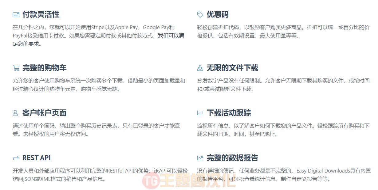 Easy Digital Downloads虚拟商品销售系统WordPress插件 +112款组件 Easy Digital Downloads虚拟商品销售系统WordPress插件 +112款组件