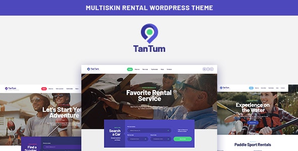 TanTum交通运输工具租赁服务WordPress主题V1.1.14 TanTum交通运输工具租赁服务WordPress主题V1.1.14