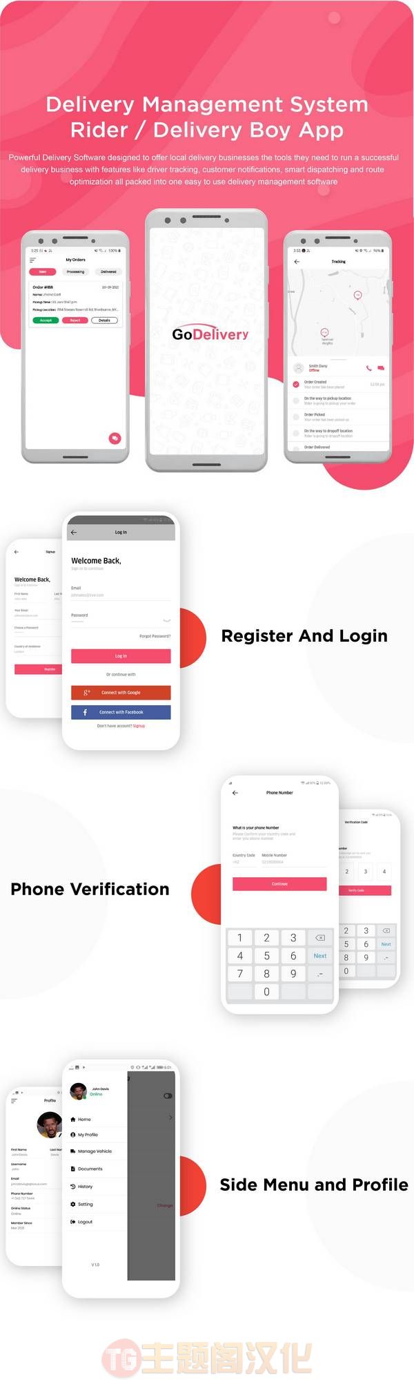APP源码GoDelivery v1.0.1:快递员跑腿送货管理Android原生APP源码 - 图片2 APP源码GoDelivery v1.0.1:快递员跑腿送货管理Android原生APP源码 - 图片2