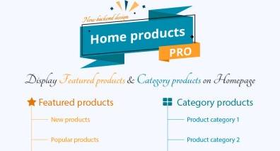 Home Products PRO v2.0.8:首页布局优化展示PrestaShop模块 Home Products PRO v2.0.8:首页布局优化展示PrestaShop模块
