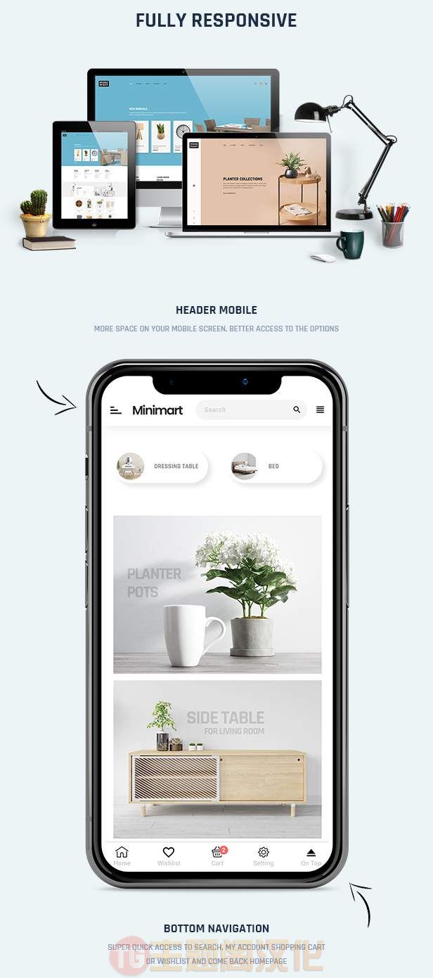 Prestashop主题Minimart v1.0.0：家具家私购物网站Prestashop 1.7主题 - 图片4