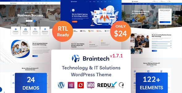 Braintech WordPress主题_软件技术和IT企业建站模板 Braintech WordPress主题_软件技术和IT企业建站模板