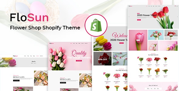 Shopify主题Flosun鲜花花店购物网站模板V1.0 Shopify主题Flosun鲜花花店购物网站模板V1.0