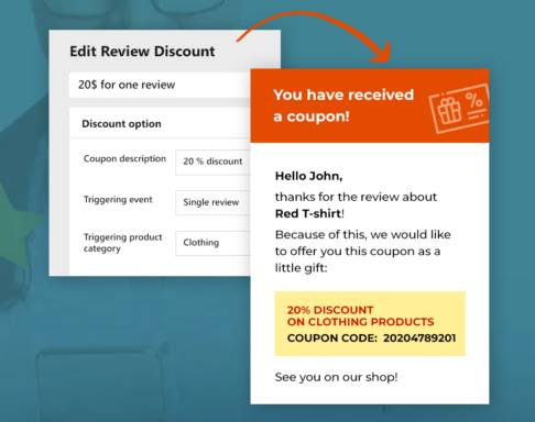 产品评价送券插件YITH WooCommerce Review For Discounts Premium v1.4.4 - 图片2 产品评价送券插件YITH WooCommerce Review For Discounts Premium v1.4.4 - 图片2