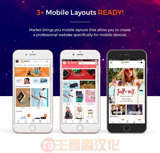 Market多用途电子商务网站HTML5模板V1.4 - 图片2