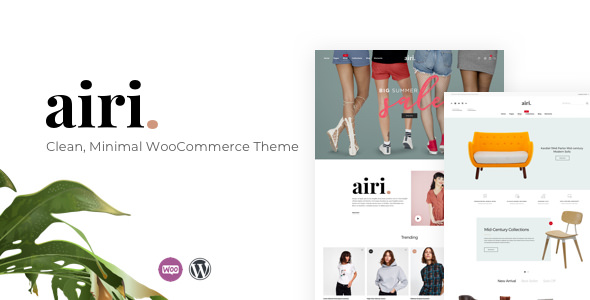 Airi干净极简家具服装外贸电商WooCommerce主题 - 图片1 Airi干净极简家具服装外贸电商WooCommerce主题 - 图片1