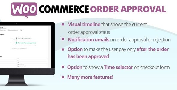 WooCommerce Order Approval审核客户订单 - 图片1 WooCommerce Order Approval审核客户订单 - 图片1