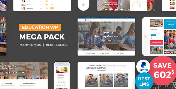Education Pack学习教育培训机构网站WordPress主题V3.1 - 图片1 Education Pack学习教育培训机构网站WordPress主题V3.1 - 图片1