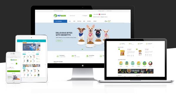 PetMark响应式宠物用品购物网站WooCommerce主题 - 图片2