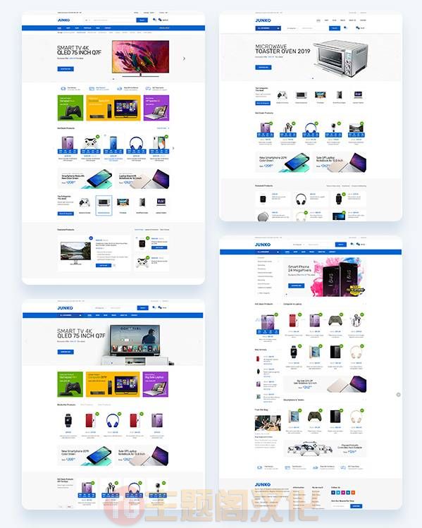 Junko(v1.1.5)数码科技产品购物网站WooCommerce主题 - 图片2