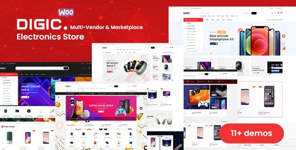 Digic WordPress主题_多商户科技数码产品跨境电商模板 Digic WordPress主题_多商户科技数码产品跨境电商模板