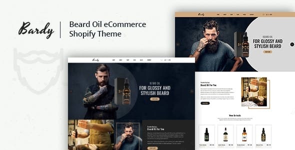 Bardy剃须油直销跨境电商购物平台Shopify主题V2.2.1 Bardy剃须油直销跨境电商购物平台Shopify主题V2.2.1