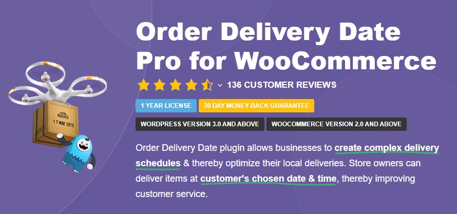 WooCommerce Order Delivery Date Pro破解版v12.7.1 | 由顾客指定送货日期 WooCommerce Order Delivery Date Pro破解版v12.7.1 | 由顾客指定送货日期