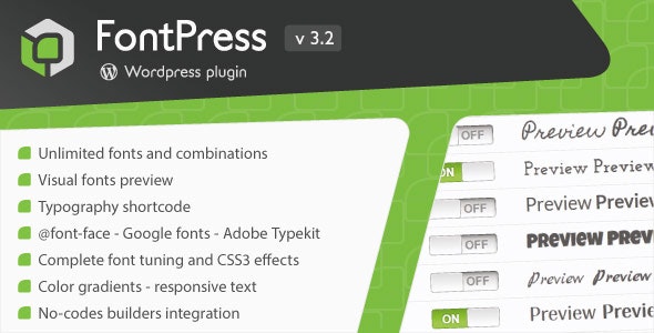 FontPress汉化版(v3.4.8)网站字体管理器WordPress插件 - 图片1 FontPress汉化版(v3.4.8)网站字体管理器WordPress插件 - 图片1