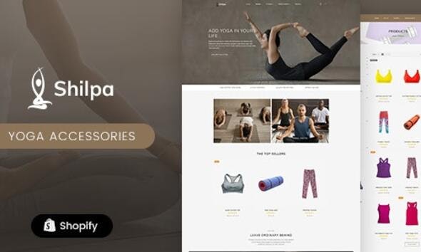 Shopify主题Shilpa v1.0:瑜伽健身用品购物网站Shopify主题 - 图片1 Shopify主题Shilpa v1.0:瑜伽健身用品购物网站Shopify主题 - 图片1