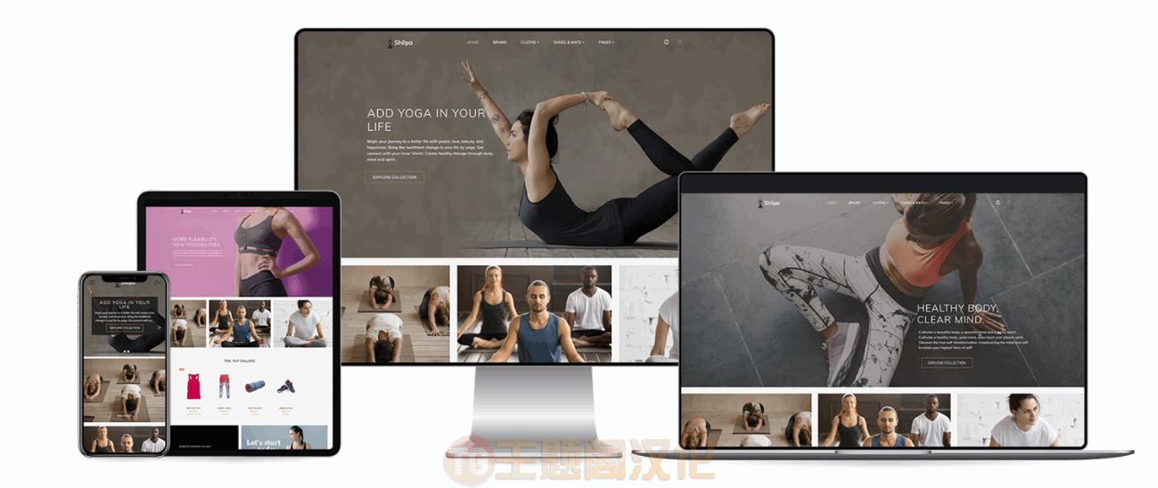 Shopify主题Shilpa v1.0:瑜伽健身用品购物网站Shopify主题 - 图片2 Shopify主题Shilpa v1.0:瑜伽健身用品购物网站Shopify主题 - 图片2