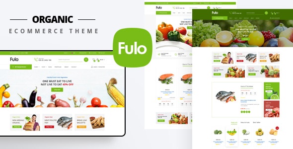 Prestashop主题Fulo 1.0:响应式有机食品购物网站Prestashop主题 - 图片1 Prestashop主题Fulo 1.0:响应式有机食品购物网站Prestashop主题 - 图片1