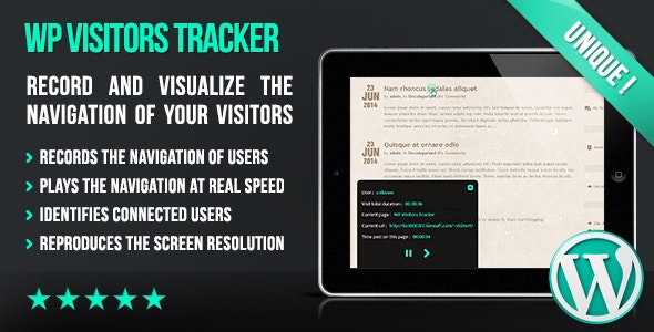 Visitors Tracker汉化版访客跟踪器WordPress插件V2.3 Visitors Tracker汉化版访客跟踪器WordPress插件V2.3