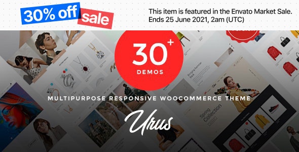 WordPress主题Urus v2.0.4 多用途响应式WooCommerce主题 - 图片1 WordPress主题Urus v2.0.4 多用途响应式WooCommerce主题 - 图片1