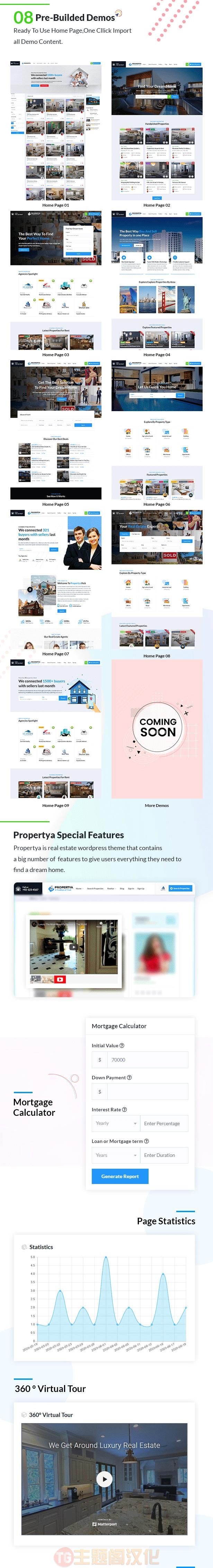 WordPress主题Propertya房地产公司和中介代理商网站模板V1.1.6 - 图片2 WordPress主题Propertya房地产公司和中介代理商网站模板V1.1.6 - 图片2