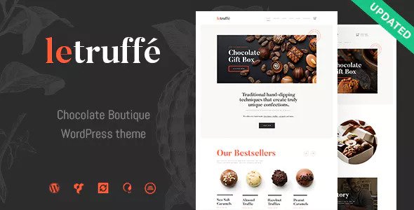 WordPress主题Le Truffe 1.1.2 巧克力糖果店WordPress主题 WordPress主题Le Truffe 1.1.2 巧克力糖果店WordPress主题