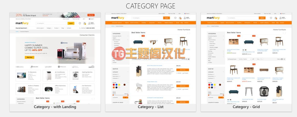 Magento主题Martfury 3.4.1 多用途跨境电商购物网站MAGENTO 2主题 - 图片5