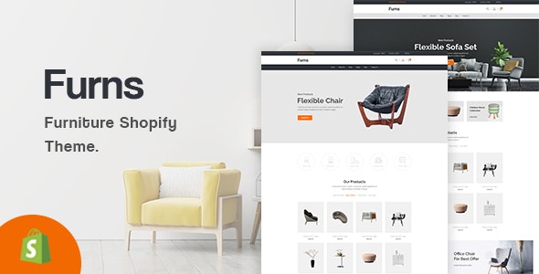 Shopify主题Furns 1.1 家具时装外贸商店Shopify主题 Shopify主题Furns 1.1 家具时装外贸商店Shopify主题
