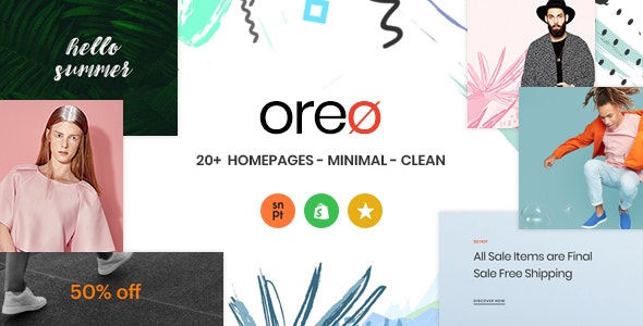 Shopify主题Oreo 1.1 极简外贸时装购物网站Shopify主题 Shopify主题Oreo 1.1 极简外贸时装购物网站Shopify主题