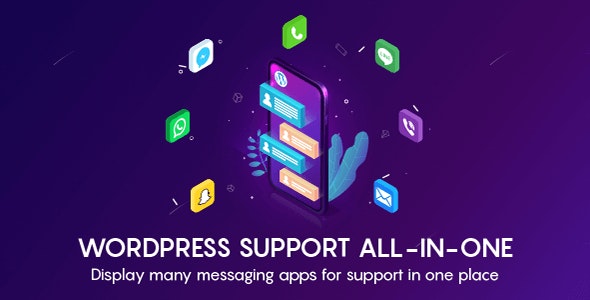 多合一联系按钮WordPress插件Support All-In-One 2.3 Nulled 多合一联系按钮WordPress插件Support All-In-One 2.3 Nulled