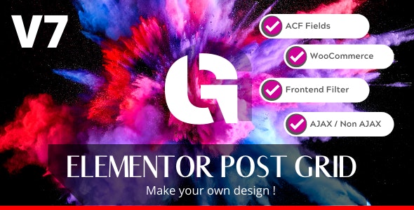 Post Grid Builder文章网格构建器Elementor组件V7.6.4 - 图片1 Post Grid Builder文章网格构建器Elementor组件V7.6.4 - 图片1