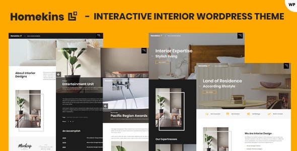 WordPress主题Homekins v1.0.1 现代简约家装室内设计WP主题 WordPress主题Homekins v1.0.1 现代简约家装室内设计WP主题