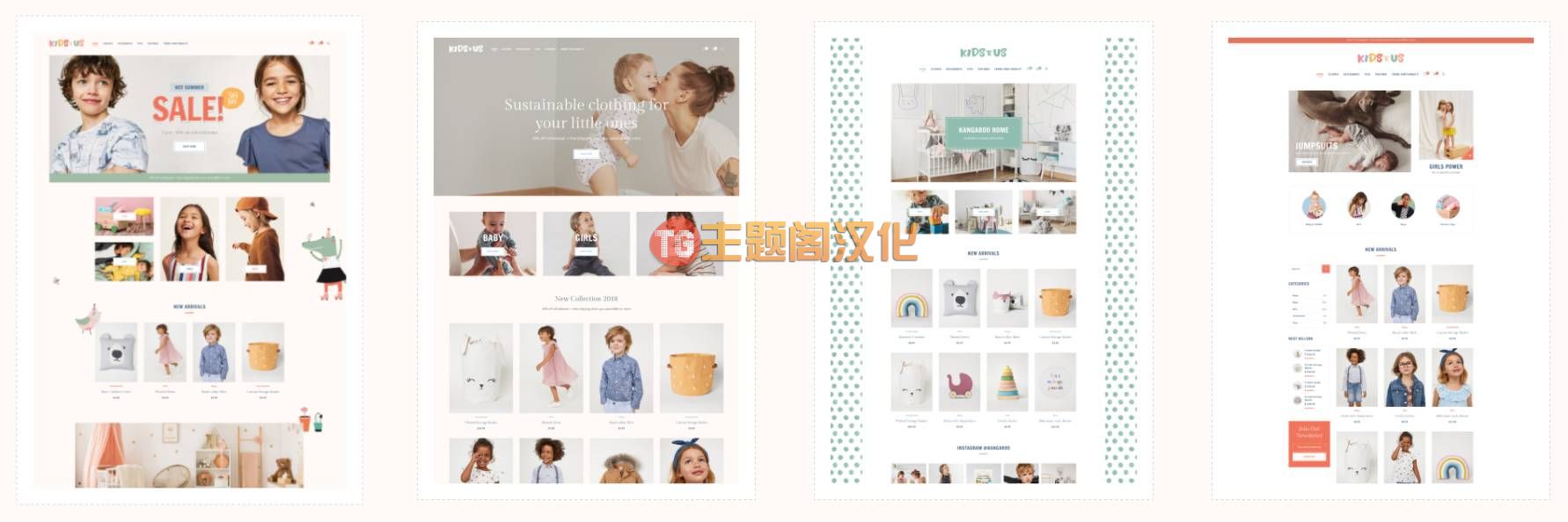 KIDS R US v1.2.3_儿童玩具童装跨境电商WooCommerce主题 - 图片3 KIDS R US v1.2.3_儿童玩具童装跨境电商WooCommerce主题 - 图片3