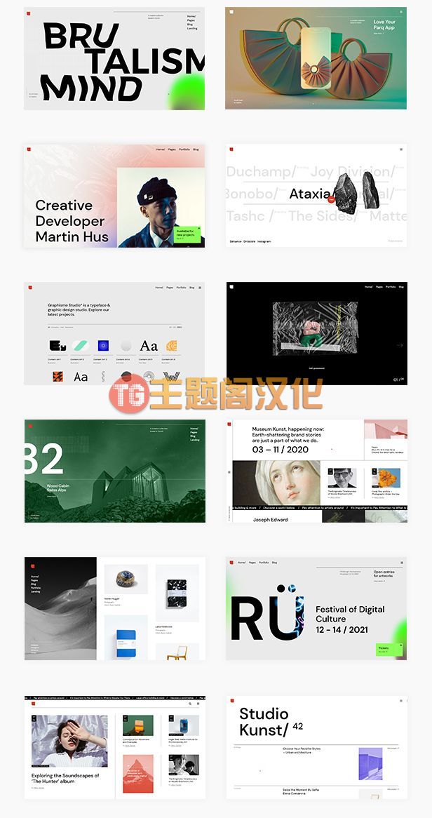 WordPress主题Zerkatt 1.4.1 现代多概念创意设计机构网站WP主题 - 图片2 WordPress主题Zerkatt 1.4.1 现代多概念创意设计机构网站WP主题 - 图片2