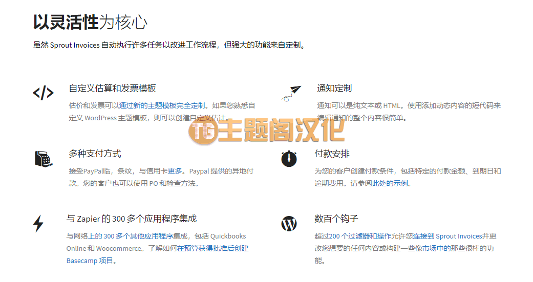 Sprout Invoices Pro企业发票和小票管理WordPress插件 - 图片2