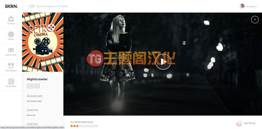 SKRN 7.1_WordPress付费影视流媒体网站主题 - 图片2