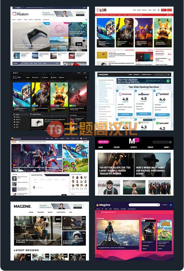 Magzine新闻影视评论杂志网站WordPress主题 - 图片2