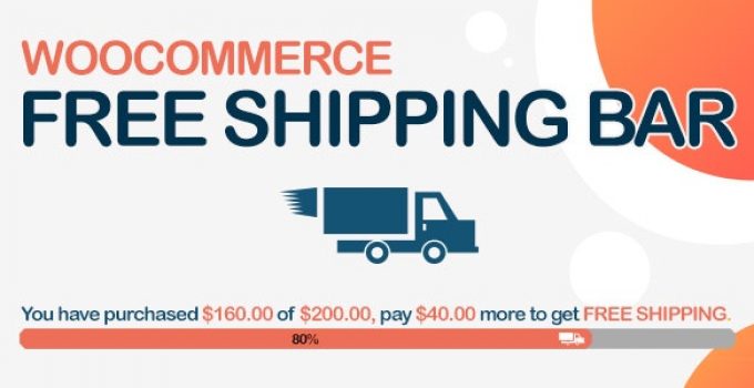 WooCommerce Free Shipping Bar_免运费条件达成进度条插件 - 图片2 WooCommerce Free Shipping Bar_免运费条件达成进度条插件 - 图片2