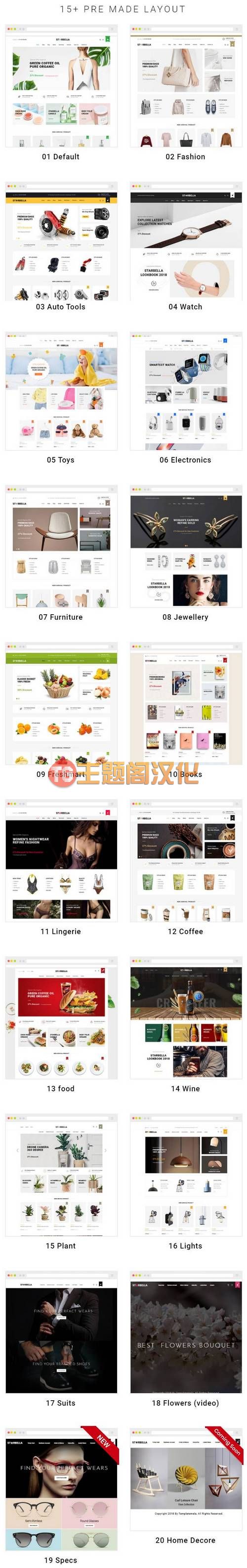 StarBella家具饰品和时装配饰外贸电商WooCommerce主题V7.28.1 - 图片2