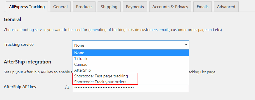 AliExpress Shipment Tracking速卖通订单物流跟踪WC插件V1.1.11 - 图片3