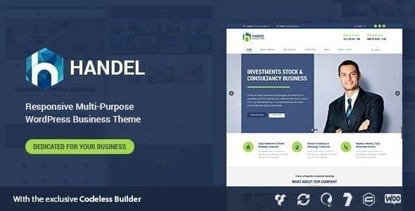 WordPress主题Handel 1.7.6 商业咨询服务企业网站WP主题 WordPress主题Handel 1.7.6 商业咨询服务企业网站WP主题