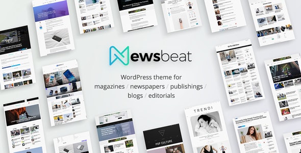 WordPress主题Newsbeat 1.1.9 移动端优化新闻杂志WP主题 - 图片1 WordPress主题Newsbeat 1.1.9 移动端优化新闻杂志WP主题 - 图片1