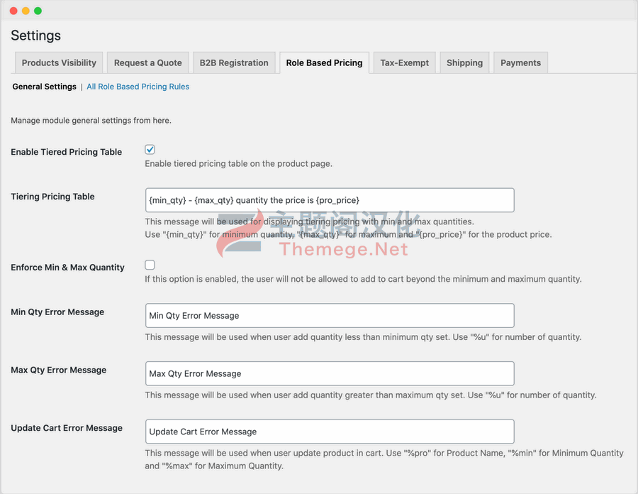 产品批发管理批发电商模式插件B2B for WooCommerce 2.0.2 免激活版 - 图片8 产品批发管理批发电商模式插件B2B for WooCommerce 2.0.2 免激活版 - 图片8
