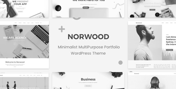 WordPress主题Norwood 1.2.1 极简多用途作品集展示WP主题 带XML导入数据 WordPress主题Norwood 1.2.1 极简多用途作品集展示WP主题 带XML导入数据