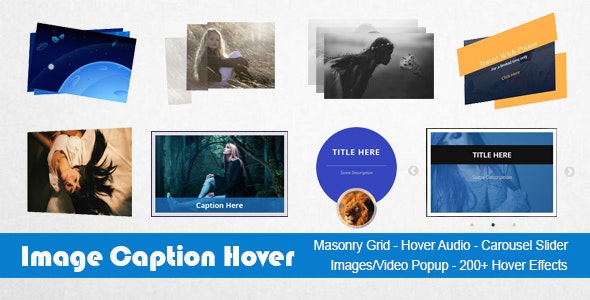 图片带悬停动画和字幕WordPress插件Image Caption Hover Pro 19.1.0 图片带悬停动画和字幕WordPress插件Image Caption Hover Pro 19.1.0