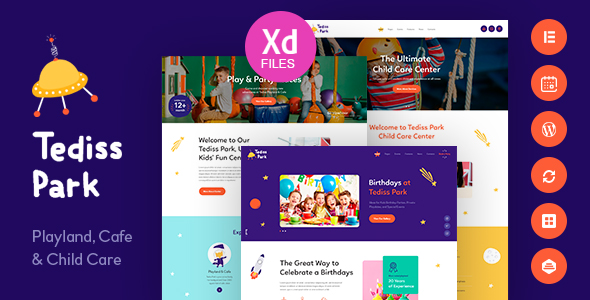 Tediss儿童游乐园幼儿托管机构WordPress主题V1.0.9 - 图片1 Tediss儿童游乐园幼儿托管机构WordPress主题V1.0.9 - 图片1