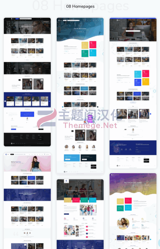 Moodle主题Edumy 4.0.2 多概念LMS在线学习教育培训网课模板 - 图片2