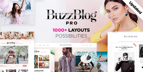 Buzz潮流时尚生活博主博客网站模板WordPress主题V6.7.4 - 图片1 Buzz潮流时尚生活博主博客网站模板WordPress主题V6.7.4 - 图片1